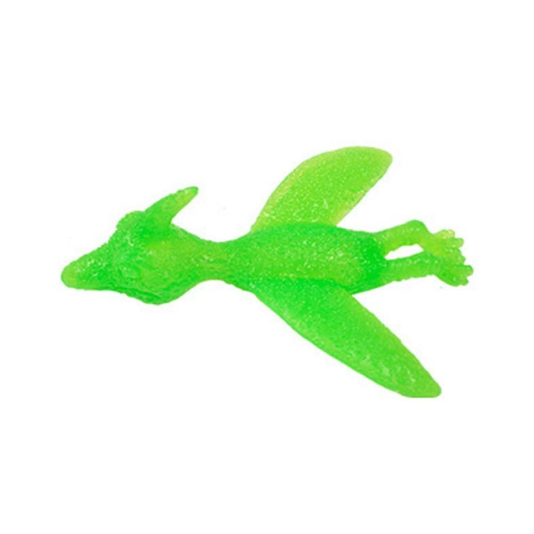 10pcs Slingshot Dinosaur Fingers Toys Flight Games Stress-resistant  Elastixpc✨ S5X1 