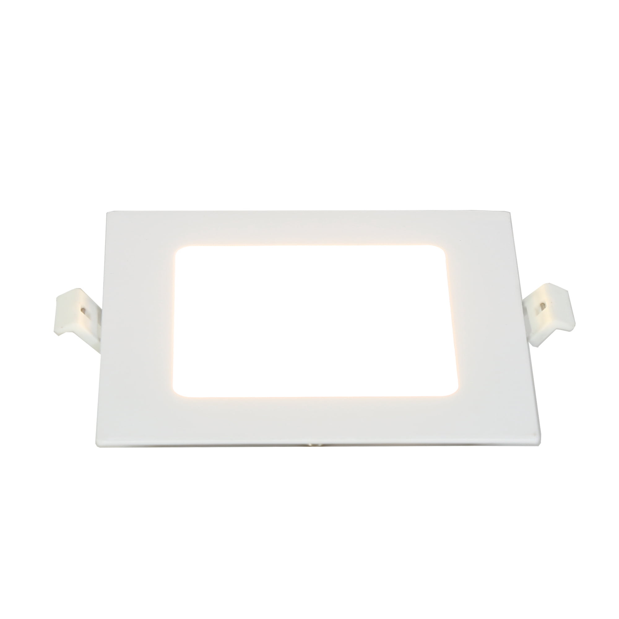 LNC 4 Inch Square LED Recessed Light,9W,3CCT,850LM,Dimmable,Canless,Energy Star,ETL Listed,for Kitchen,Living Room,Bedroom