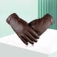 thumbnail image 3 of Guantes universales de invierno para pantalla táctil suaves elásticos perfecl marrón 21cm, 3 of 7
