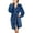 Blue, variant on Under $ 13 Fashion Nightwear Grey Women's Vinyl Coat Women's Sleepwear (S)