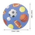 thumbnail image 2 of FONDOTIN 20 Sheets Football Cupcake Toppers Paper Easy to Use Decor For Candy Bags, 2 of 6