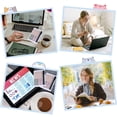 thumbnail image 3 of 2 juegos de pegatinas transparentes de conveniencia con juego combinado de bolígrafo, pegatinas de conveniencia minimalistas y de apariencia alta, 3 of 5