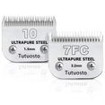 thumbnail image 1 of Cuchillas de repuesto para aseo de mascotas Tutuosto de Clipper Blades, número 10, 1 of 9