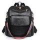 thumbnail image 1 of Mochila de viaje para mujer, de piel sintética, con borlas, para hombro, convertible, 1 of 5