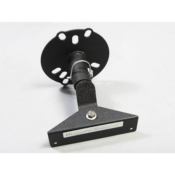 Rugged Ridge by RealTruck Light Mount | Mounts on Spare Tire | 11217.02 | Compatible with 1955-2024 Jeep Universal