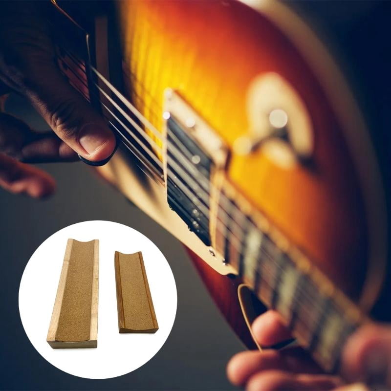 CEORPER 1Pc Guitar Bass Neck Rest Guitar Beech Wood Neck Rest Long Neck Support Stand