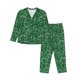 thumbnail image 1 of Balery Soccer Conjunto de Pijama con Estampado para Mujer, Conjunto de Dos Piezas con Manga Larga, Ropa de Dormir Suave con Bolsillos, Pijamas Cómodos-Medium, 1 of 7