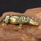 thumbnail image 4 of unbranded Figurilla De En Latón Dorado Para Interior Con Retro Exquisito, 4 of 8