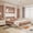White-64.96'', variant on Queen Size Murphy Wall Bed With Desk,Hidden Vertical Wall Bed for Hotel,Living Room, White