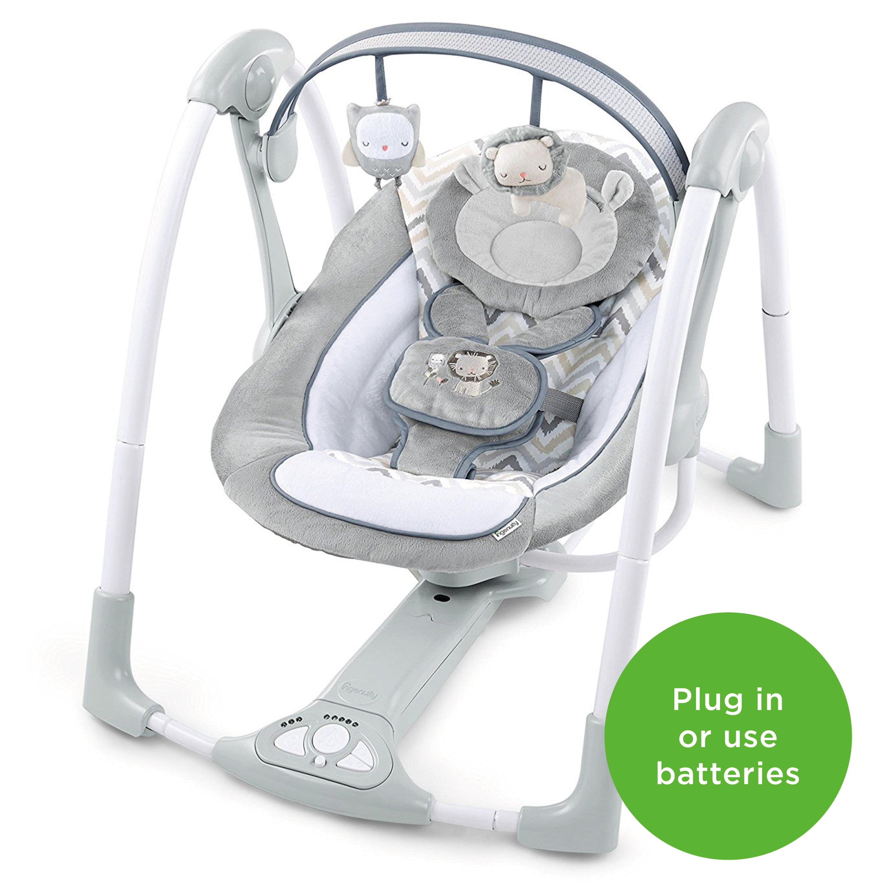 ingenuity baby swing batteries