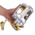 thumbnail image 1 of Carretes de Pesca Giratorios de Agua Salada Potentes Y Suaves: Relación de Transmisión de 5.2: 1-6.3: 1 Y BB 14 + 1 1000 Macarena Carrete de pesca de caza mayor, 1 of 8