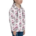 thumbnail image 3 of Goofa Cute Poodle Dog Pattern Hooded Sweatshirt for Youth Trendy youth sweatshirt Casual Hoodie for Boys and Girls-Medium, 3 of 6