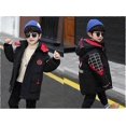 thumbnail image 3 of New Winter Spider-man Hooded Jacket Kids Winter Warm Coat Cotton Padded Clothes Boys, 3 of 5