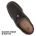 thumbnail image 5 of ​NCCB Boys Loafers Causal Slip on Dress Shoes for Boys Brown 1 Big Kid, 5 of 5