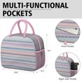 thumbnail image 6 of Obrewu Pioneer Flower Lunch Bag for Adult, Insulated, Leakproof, Oxford Cloth, 6 of 7