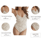 thumbnail image 4 of Ropa interior moldeadora de cintura de encaje sexy para mujer, túnica de una pieza ajustada con tirantes transpirables, 4 of 5