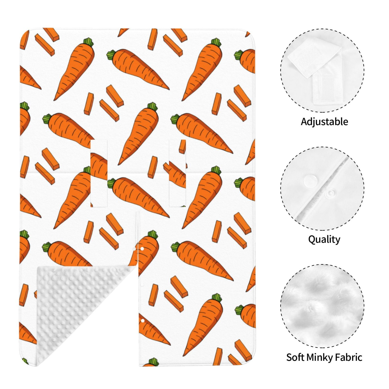 Car Seat Cover Baby - Carrot sticks Pattern Breathable Infant Car Seat Cover for Baby Carseat, Lightweight Comfort Baby Essentials Must Haves Newborn Stuff for Girl Boy