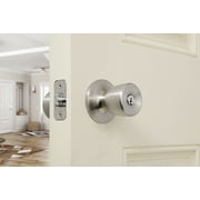 Hyper Tough Keyed Entry Tulip Style Doorknob, Stainless Steel