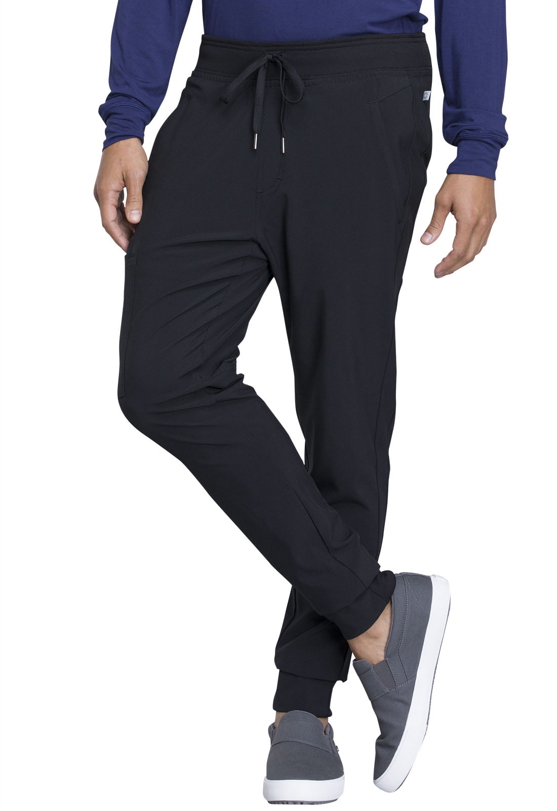 Scrubs Cherokee Low Rise Pull-On Pant 1124A NYPS Navy Free Shipping 