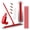 Red, variant on Concrete Finishing Bull Float Kit, 48" Stainless Steel Blade with 4 Interlocking Aluminum Poles, Adjustable Angle, Heavy-Duty Rust-Proof Trowel for Concrete, Driveways, Floors & Landscaping
