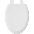 thumbnail image 7 of Elongated Closed Front Toilet Seat with Cover in Biscuit, 7 of 7