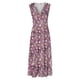 thumbnail image 5 of Vestido Corto de Verano de Moda sin Mangas con Cuello en V Impreso Vestido Casual Grande Del Doblado para Diario, 5 of 5