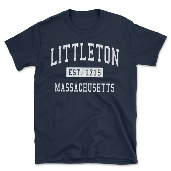 Littleton Massachusetts Classic Established Men's Cotton T-Shirt