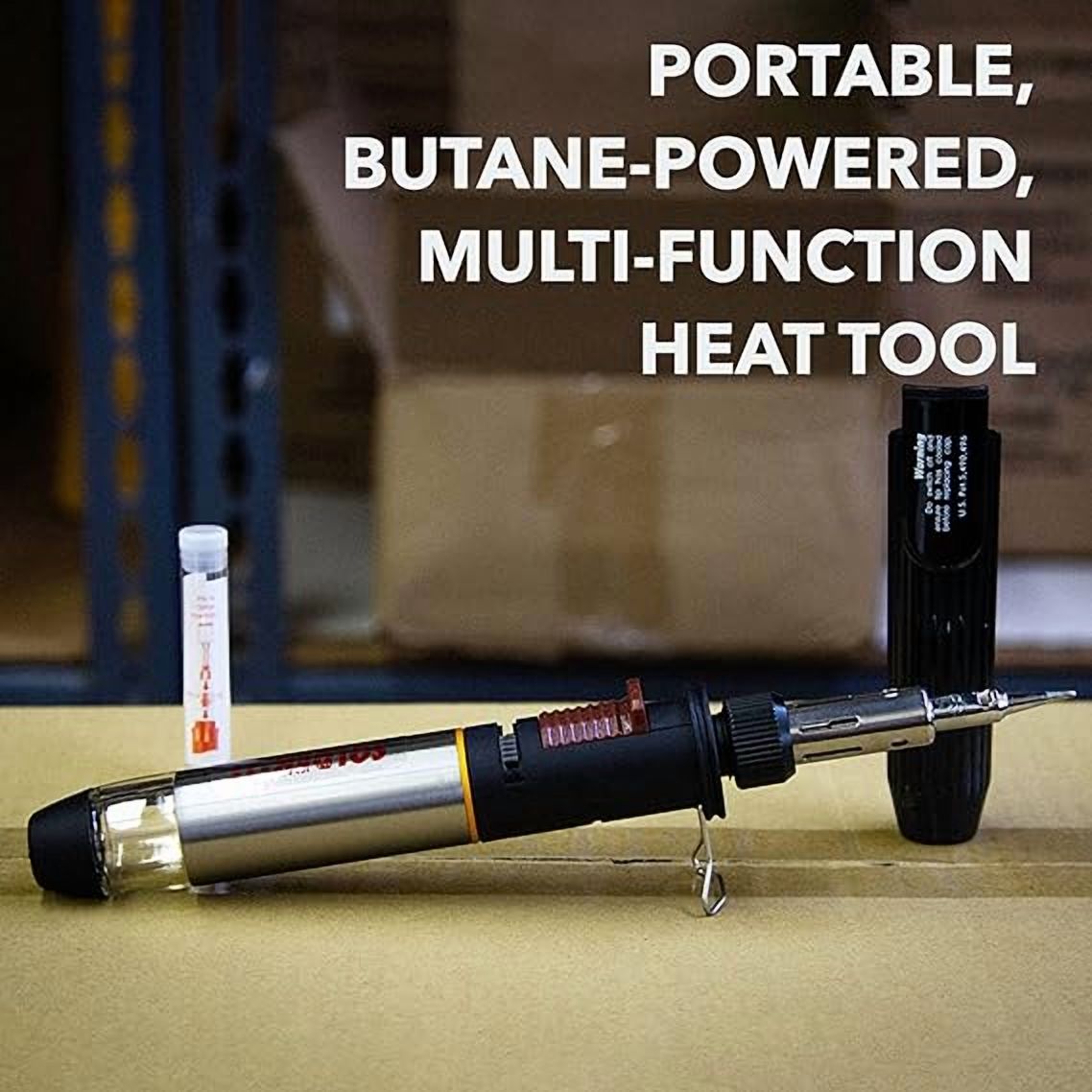 Solder It Pro-120 (PRO-120) Butane Soldering Iron | Cordless and Portable Soldering Gun | Multi-Function Butane Heat Gun | Home Improvement Tools, Auto Repair, and Soldering Kit Essential