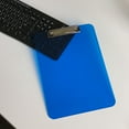 thumbnail image 4 of JAM Paper Plastic Clipboards, 9 x 12.5, Blue, Metal Clip, 1/Pack, 4 of 5
