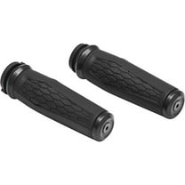 Kuryakyn 5923 Hex Grips for Electronic Throttle, Black