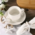thumbnail image 7 of Duslogis 6pcs Starfish Napkin Rings, White Sea Starfish Napkin Buckle Rustic Serviette Holder for Beach Coastal Wedding Crafts Banquet Holiday Decoration Accessories (White), 7 of 7