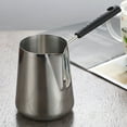 thumbnail image 4 of 600Ml Milk Butter Warmer Pot, Turkish Coffee Pot, Stainless Steel Stovetop Melting Pot with Spout for Tea,Heating, 4 of 6