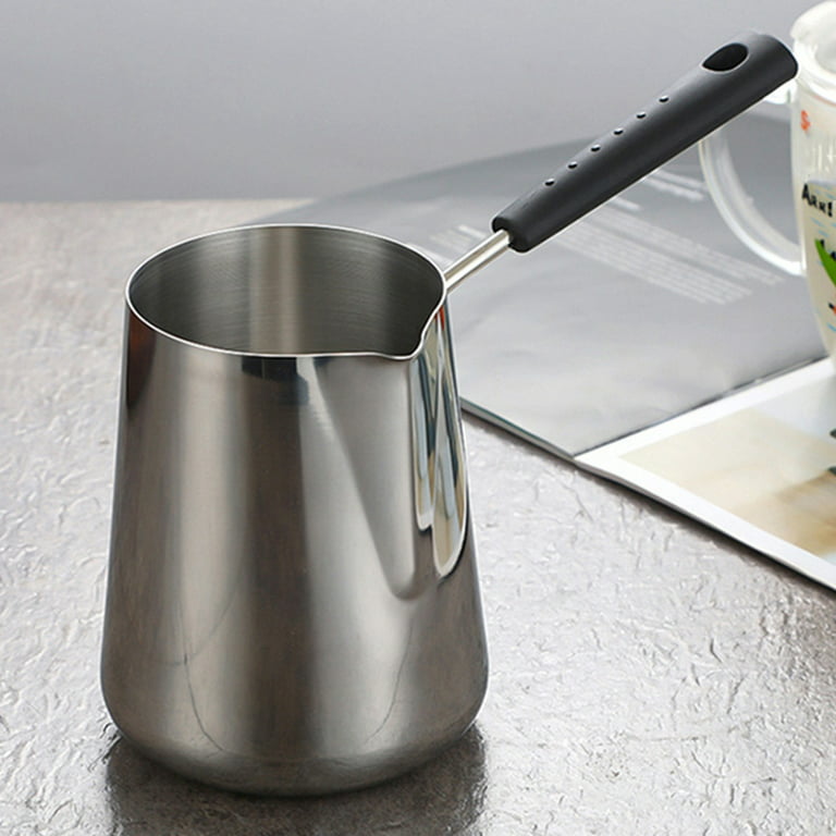 1000Ml Butter Warmer Stainless Steel Milk Warmer Pot With Handle