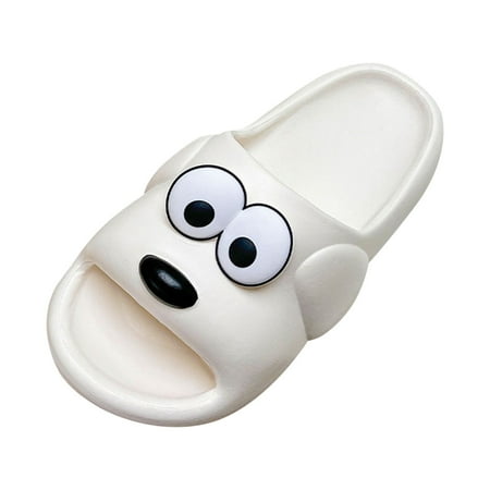 

KI-8jcuD Slippers For Hospital Delivery Women Slippers Cartoon Dog Cute Flat Soft Sole Comfortable Non Slip Slippers Womens Dog Slippers Scuff Slippers For Women Womens Slippers Memory Foam Si