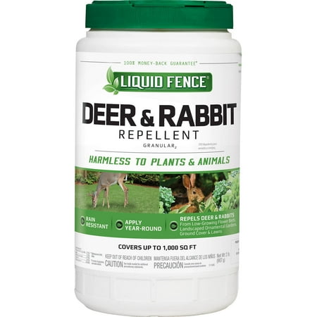 - Liquid Fence Deer & Rabbit Repellent Granular, 2-lb