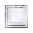 Exquisite Wedding & Party Dinnerware, Disposable Plastic Square Dinner ...