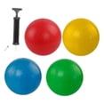 thumbnail image 4 of Pelotas de parque infantil, pelotas de Dodgeball, juguetes de balonmano, juego inflable de 4 pelotas que rebotan, pelotas de Kickball para ejercicio,, 4 of 9
