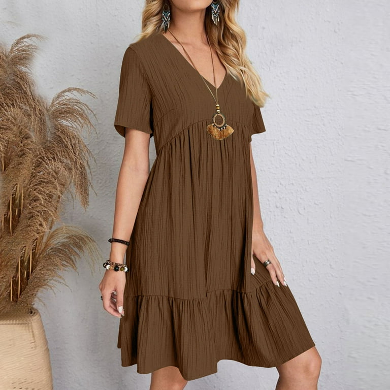 brown graduation dresses Cicinia Chocolate Graduation Dresses Long Soft Satin Sheath One Shoulder Backless Ankle Length