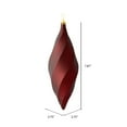 thumbnail image 3 of Vickerman M183119M 8 Po. Ornement Tourbillon Mat Vin 6 par Sac, 3 of 3