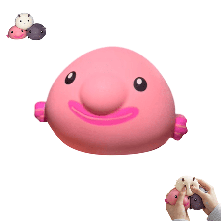 Cute Pet Pinching Squishy Toys Safe Animal Elasticity Sensory Fidget Toys Stress Balls Squeeze Toys for Birthday and Holiday Gifts