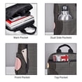 thumbnail image 3 of Fotbe Vinyl Records Mochila Ligera para Hombres y Mujeres - Duradera y Resistente al Agua, Ideal para Escuela, Trabajo, Viajes y Uso Diario, 3 of 7