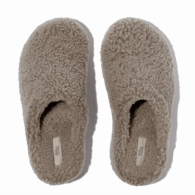 Fitflop Women's Shuv Curly Shearling Clogs - Walmart.com