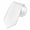 White, variant on Men’s White Tie Solid Color Necktie, 3.15 inch Wide