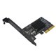 thumbnail image 3 of USB3.2 Expansion Card GEN2X2 20Gbps PCIE 4X Adapter TYPE-C Front A-KEY/TYPE-E, 3 of 5