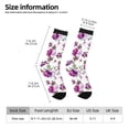 thumbnail image 2 of Rocae Rose Flowers for Adult Socks Casual Athletic Stretchy Loose Socks for Women Men Non-Slip Middle Tube Socks, 2 of 6