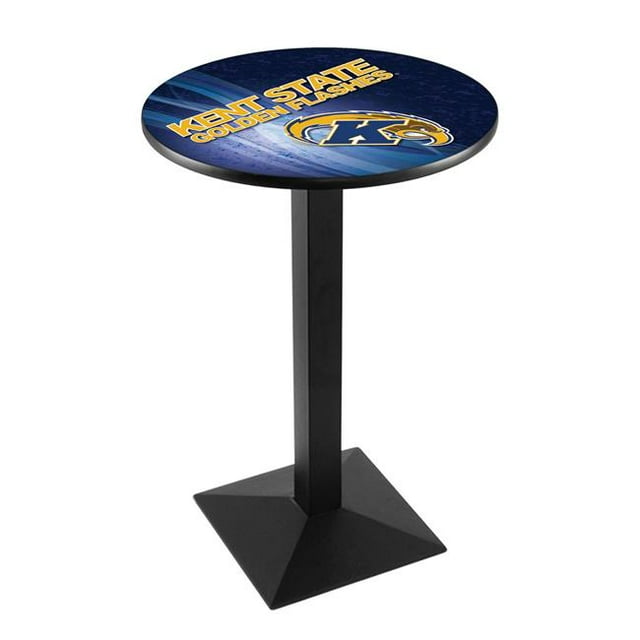 Holland Bar Stool L217B4236KentSt-D2 42 in. Kent State Golden Flashes Pub Table with 36 in. Top
