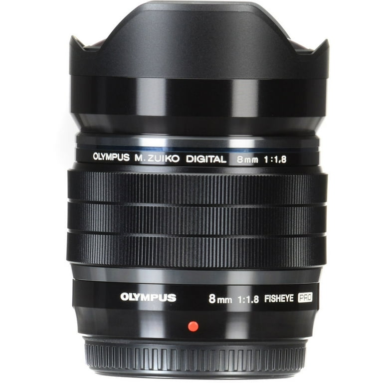 Olympus M.Zuiko Digital ED 8mm f/1.8 Fisheye PRO Lens + 64GB