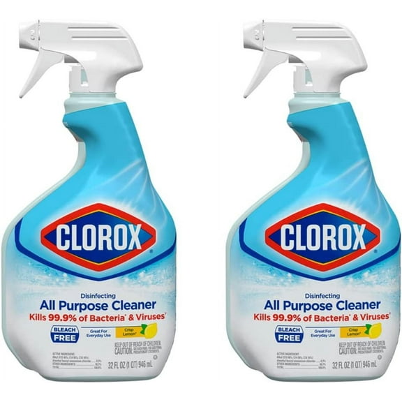 Clorox Disinfecting All Purpose Cleaner, 32 oz. 2 Pack