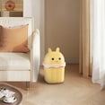 thumbnail image 3 of Desk Trash Can with Lid, Cute Desktop Garbage Container Small Waste Basket for Bedroom Coffee Table, Multi-Functional Tiny Trash Holder for Home Office Use, 1* Desktop Trash Can, 3 of 6