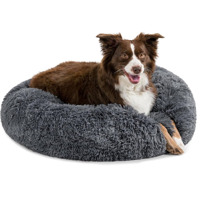 Pets & Friends Cama antiestres para perro grande suave comoda 90 cm de diametro